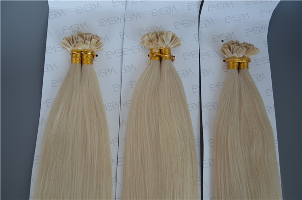 Italian keratin cold fusion flat tip hair extensions in Dubai   ZJ0079